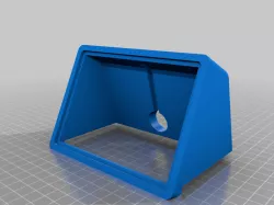 Stream Deck Stand with lip for LG monitor base