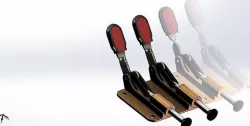 super toggle clamp 3D model