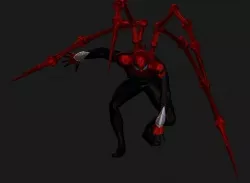Superior Spider-Man Low-poly 3D model