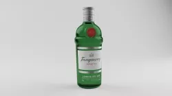 Tanqueray Gin Bottle 3D model