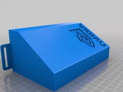 Thermaltake Core P5 PSU Cover Nvidia Logo