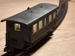 TTm 1/120 - Spreewaldbahn narrow gauge passenger cars 901-212, 901-213 and 910-211