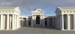 Tuscan Doric Temple 3D model