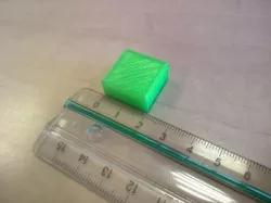 20mm X 20mm X10mm cube