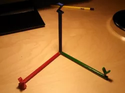 3D axes