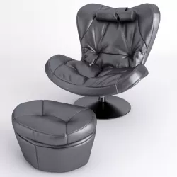 Armchair natuzzi Sound 1 3D model