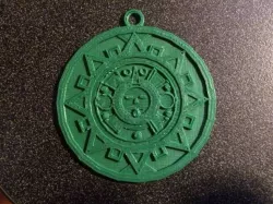 Aztec Sunstone Pendant Mk 2