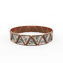 Bracelet Triangles design 3D model