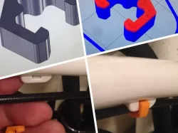 Cable holder for On-One bike frames