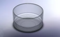 candle-glas for a 3-soaked candle