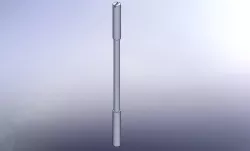 candle holder made of cast-aluminium