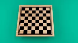 ChessBoard Low-poly  3D model