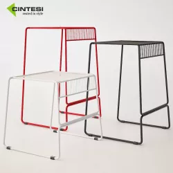 Cintesi Phoenix Wire Bar Stool 3D model