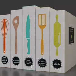 Classic Cookbooks 3D model