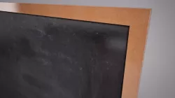 Classroom Wall Mounted Chalkboard 3D model