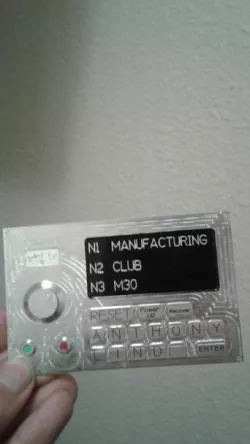 CNC-business card/club card