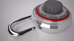 Combination Padlock 3D model