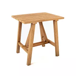 Crosby Teak Side Table Low-poly  3D model