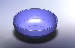 cup of pet-plastic (SAN)