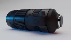 DSLR Camera Lens Telephoto Zoom 3D model