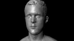face pjanic Low-poly  3D model