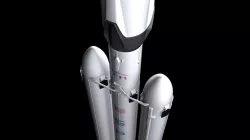 Falcon Heavy Fully Reusable 3D model