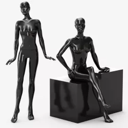 Female mannequin 3D model
