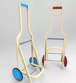 Foldable vegetable Shopping Trolley