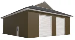 Garage-004 Low Poly 3D model