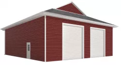 Garage-005 Low Poly 3D model