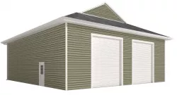 Garage-006 Low Poly 3D model