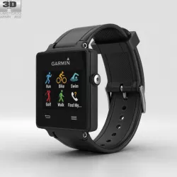 Garmin Vivoactive Black 3D model