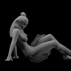 Girl  person woman 3D model