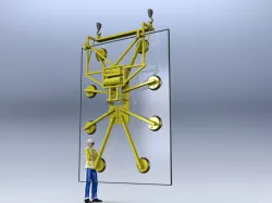Glass-sucker type: spider.