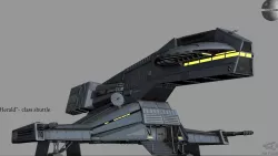 Herald class shuttle 3D model