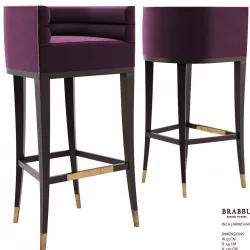 MAA BAR STOOL - BRABBU  3D model