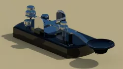 Morse Code Transmitter 3D model