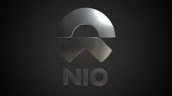 nio logo 3D model