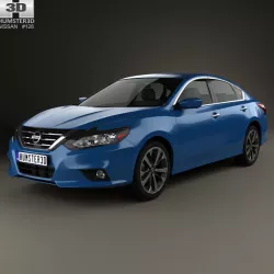 Nissan Altima SR 2015 3D model