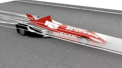 Nissan DeltaWing Simulation Rendering