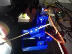 Parametric 3 axis manipulator - optional servo mounts*