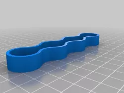 Parametric battery holder