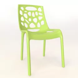 Plastic Cafe Chair  3D model