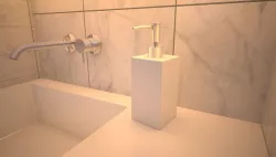 Porcelain Soap Dispenser 3D model