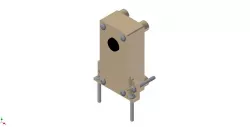 Rangefinder case for LV-MaxSonar-EZ ultrasonic rangefinder