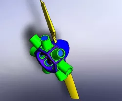 RC engine design with 7 cylinders