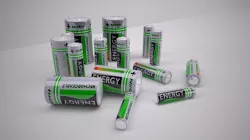 Recharable NiMh Batteries 3D model