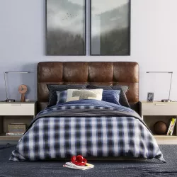 RH Logan bedroom set 3D model