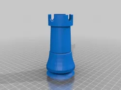 Rook Chess Piece or Decorative Ash Tray