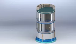 Rotating bookshelf